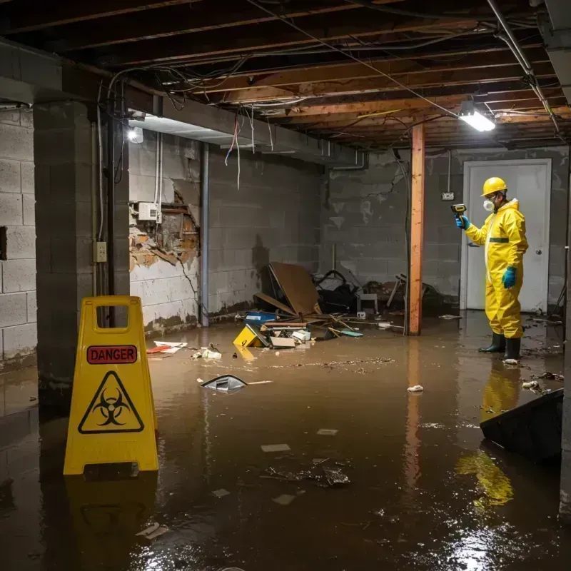 Flooded Basement Electrical Hazard in Longmont, CO Property